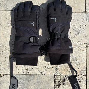 Kombi Men's Black Insulated Gloves